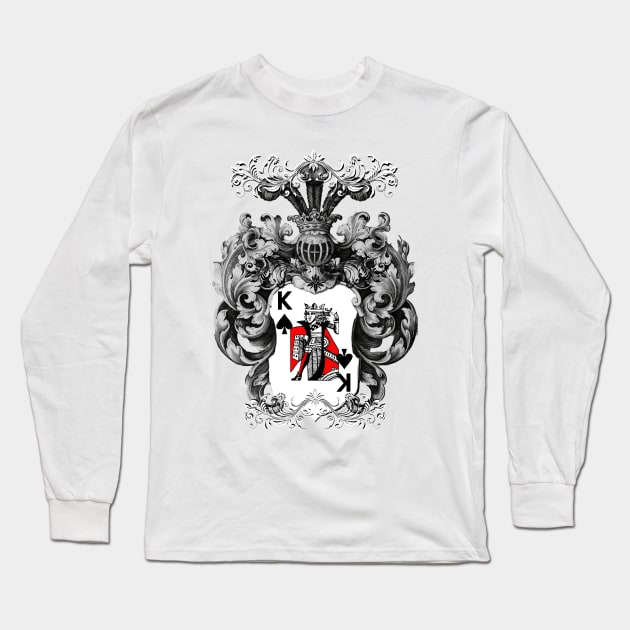 Poker king #poker Long Sleeve T-Shirt by JBJart